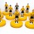 Subbuteo Andrew Table Soccer AEK Athens 1985-86 on Classic Hasbro bases